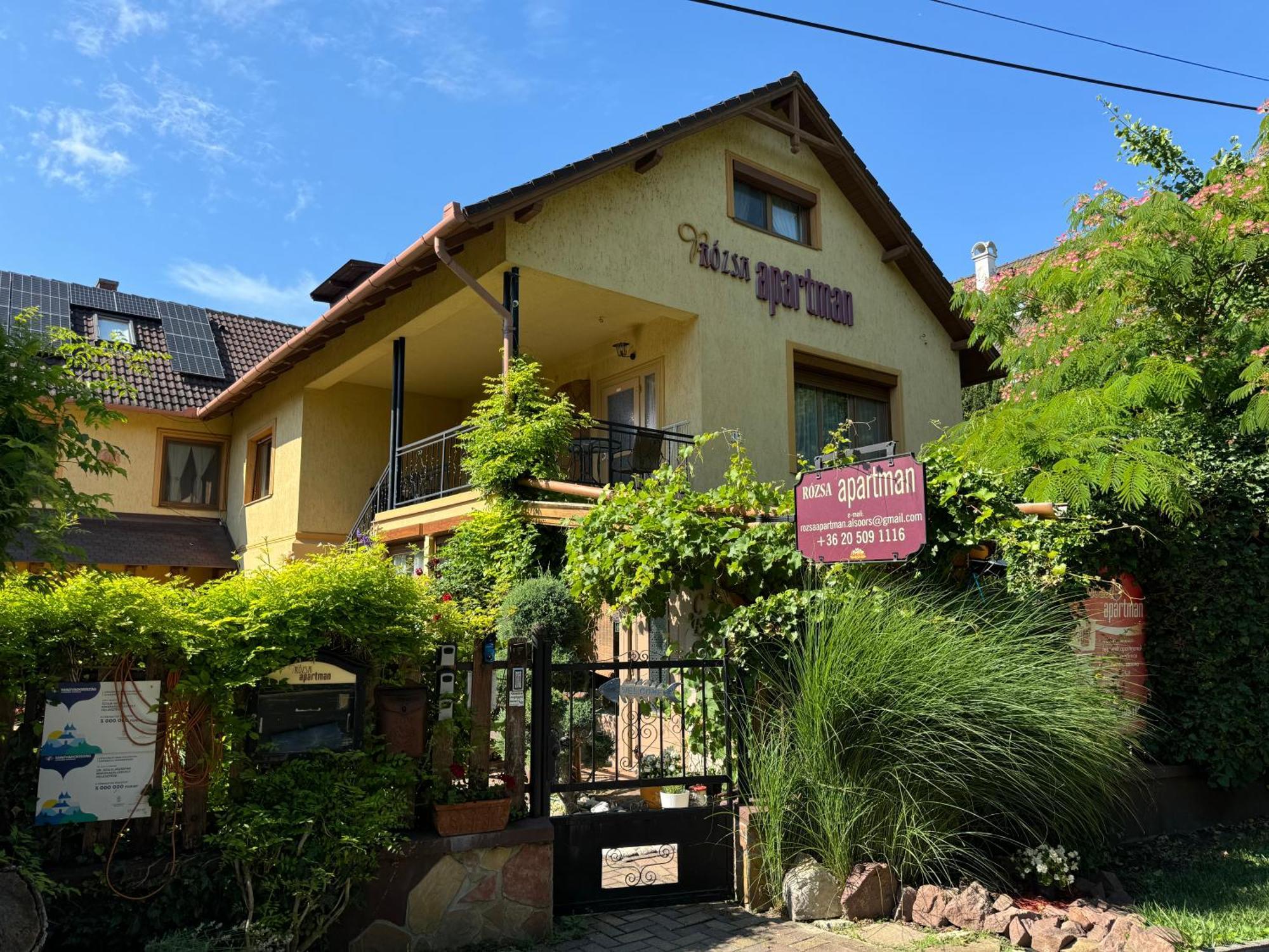 Rozsa Apartman อัลโชเอิร์ช ภายนอก รูปภาพ